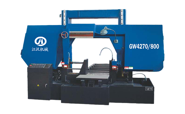 南康GW4270/800双柱龙门卧式带锯床